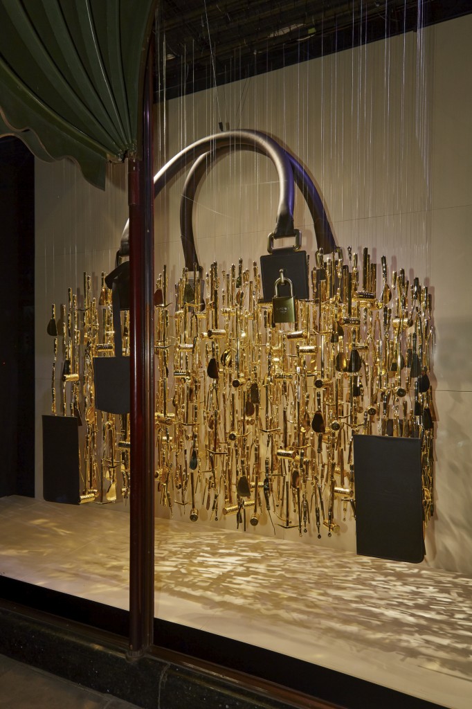Bags of fun with Loewe at Harrods….